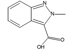 2-methyl-2H-indazole-3-carboxylicacid structure, CAS 34252-44-3