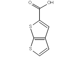 Thieno[2,3-b]thiophene-2-carboxylicacid structure, CAS 14756-75-3