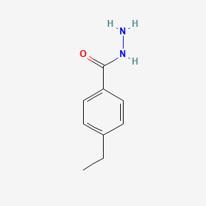 4-ethylbenzohydrazide structure, CAS 64328-55-8