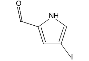 4-iodo-1H-pyrrole-2-carbaldehyde structure, CAS 33515-62-7