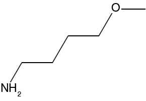 4-methoxybutan-1-amine structure, CAS 34039-36-6