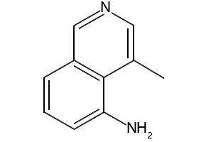4-methylisoquinolin-5-amine structure, CAS 194032-18-3
