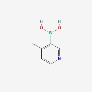4-methylpyridin-3-yl-3-boronicacid structure, CAS 148546-82-1