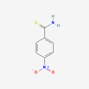 4-nitrobenzothioamide structure, CAS 26060-30-0