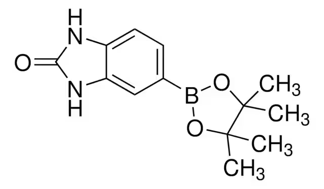 5-(4,4,5,5-tetramethyl-1,3,2-dioxaborolan-2-yl)-1H-benzo[d]imidazol-2(3H)-one structure, CAS 710348-69-9