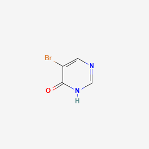 5-Bromo-4-hydroxypyrimidine structure, CAS 19808-30-1