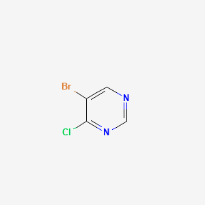 4-Chloro-5-Bromopyrimidine structure, CAS 56181-39-6