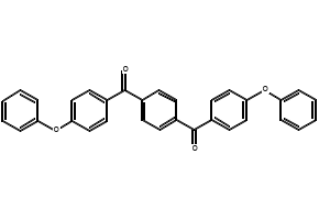 1,4-Bis(4-Phenoxybenzoyl)Benzene structure, CAS 54299-17-1