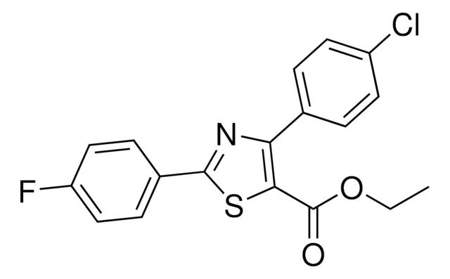 ethyl2-(2-chlorophenyl)thiazole-4-carboxylate structure, CAS 132089-36-2