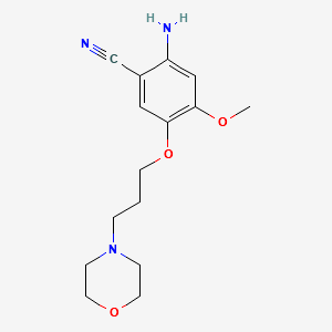 GefitinibIntermediate structure, CAS 675126-27-9