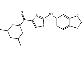 ethyl2-(benzo[d][1,3]dioxol-5-yl)thiazole-4-carboxylate structure, CAS 248249-53-8