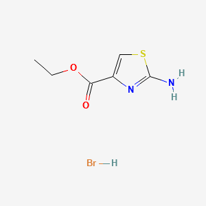 ethyl2-aminothiazole-4-carboxylatehydrobromide structure, CAS 127942-30-7