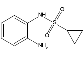 Cyclopropanesulfonamide structure, CAS 154350-29-5