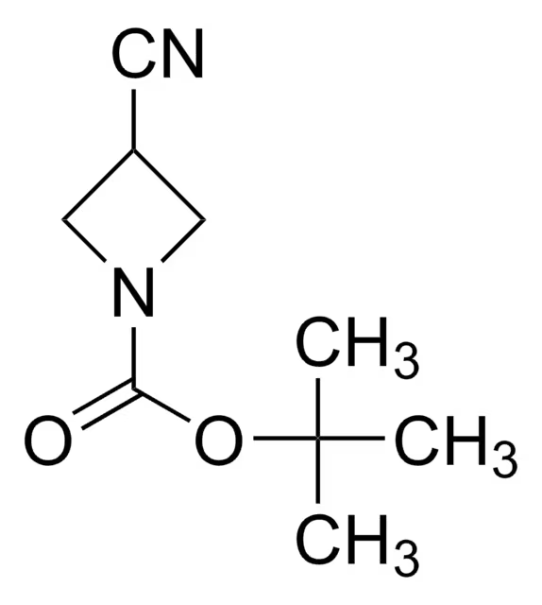 N-Benzyl-3-cyanoazetidine structure, CAS 94985-26-9