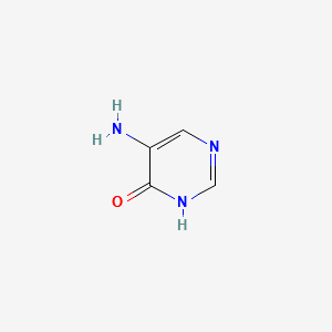 5-aminopyrimidin-4(1H)-one structure, CAS 69785-94-0