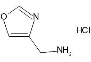 4-Oxazolemethanamine,hydrochloride structure, CAS 847490-98-6