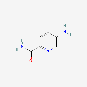 5-Aminopyridine-2-carboxamide structure, CAS 145255-19-2