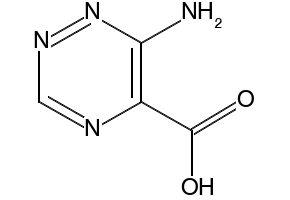 1,2,4-Triazine-5-carboxylicacid,6-amino- structure, CAS 412278-71-8