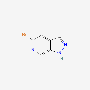 5-bromo-1H-pyrazolo[3,4-c]pyridine structure, CAS 929617-35-6