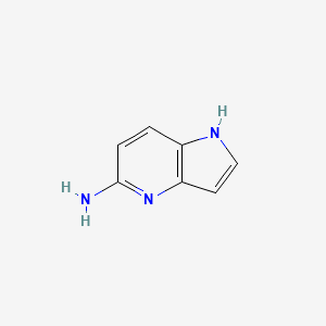 1H-Pyrrolo[3,2-b]pyridin-5-amine structure, CAS 207849-66-9
