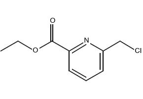 ethyl6-(chloromethyl)pyridine-2-carboxylate structure, CAS 49668-99-7