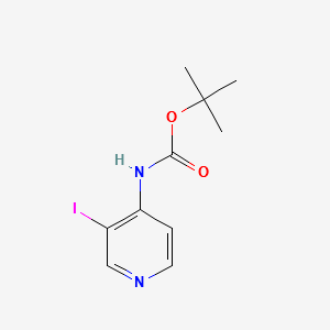 4-(Boc-amino)-3-iodopyridine structure, CAS 211029-67-3