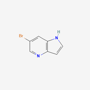 6-Bromo-1H-pyrrolo[3,2-b]pyridine structure, CAS 944937-53-5