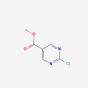 Methyl2-chloropyrimidine-5-carboxylate structure, CAS 287714-35-6