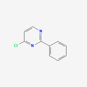 4-Chloro-2-phenylpyrimidine structure, CAS 14790-42-2