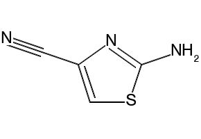 2-Aminothiazole-4-carbonitrile structure, CAS 98027-21-5