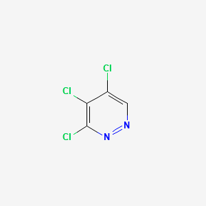 3,4,5-Trichloropyridazine structure, CAS 14161-11-6