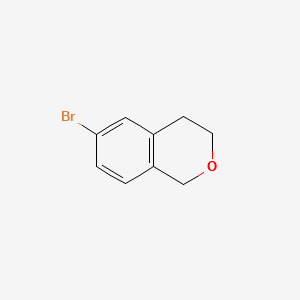 1H-2-Benzopyran,6-bromo-3,4-dihydro structure, CAS 182949-90-2