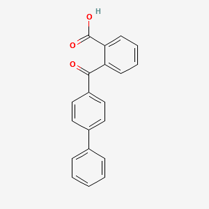 o-(4-Biphenylylcarbonyl)benzoicacid structure, CAS 42797-18-2