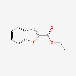 ethylbenzofuran-2-carboxylate structure, CAS 3199-61-9