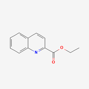 ethylquinoline-2-carboxylate structure, CAS 4491-33-2