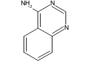4-Aminoquinazoline structure, CAS 15018-66-3