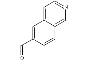 isoquinoline-6-carbaldehyde structure, CAS 173089-81-1
