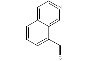 isoquinoline-8-carbaldehyde structure, CAS 787615-01-4