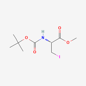 Boc-3-Iodo-L-alaninemethylester structure, CAS 93267-04-0