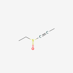 1-Ethylsulfinylpropyne structure, CAS 25558-06-9