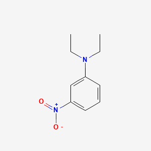 3-Nitro-N,N-diethylaniline structure, CAS 2216-16-2