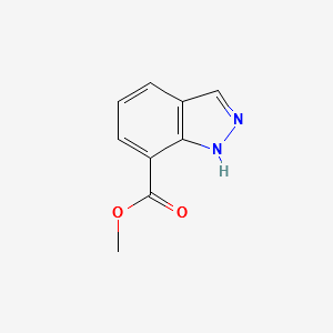 methyl1H-indazole-7-carboxylate structure, CAS 952479-65-1