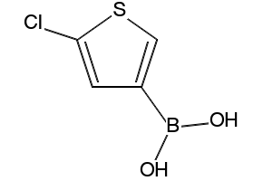 5-chlorothiophen-3-yl-3-boronicacid structure, CAS 199659-23-9