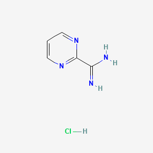 2-Amidinopyrimidinehydrochloride structure, CAS 138588-40-6