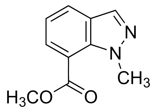 methyl1-methyl-1H-indazole-7-carboxylate structure, CAS 1092351-84-2