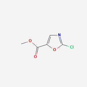methyl2-chlorooxazole-5-carboxylate structure, CAS 934236-41-6