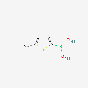 5-Ethylthiophenylboronicacid structure, CAS 162607-16-1