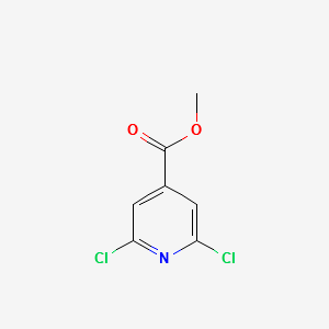 Methyl2,6-dichloroisonicotinate structure, CAS 42521-09-5