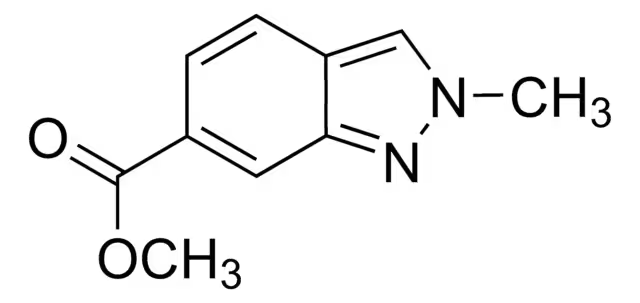 methyl2-methyl-2H-indazole-6-carboxylate structure, CAS 1071433-01-6