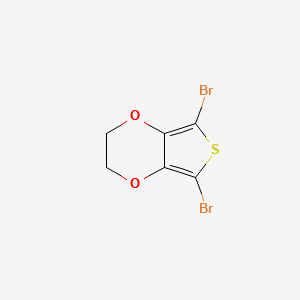 5,7-Dibromo-2,3-dihydrothieno[3,4-b][1,4]dioxine structure, CAS 174508-31-7